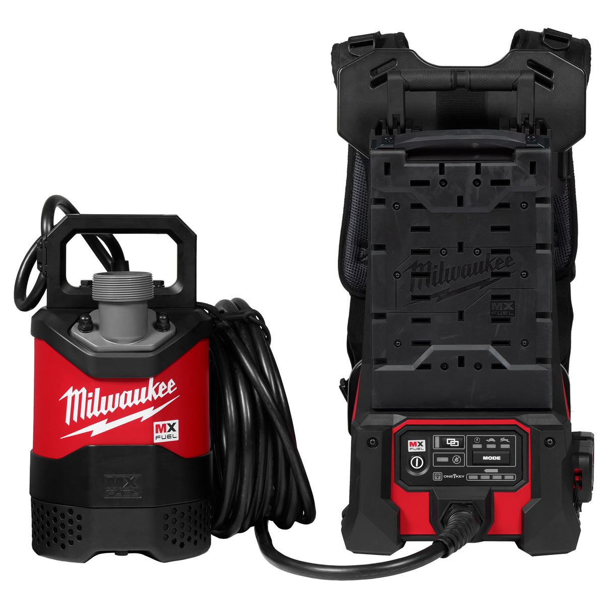 Milwaukee MXF211-1XC MX FUEL™ 1HP 2" Submersible Pump Kit