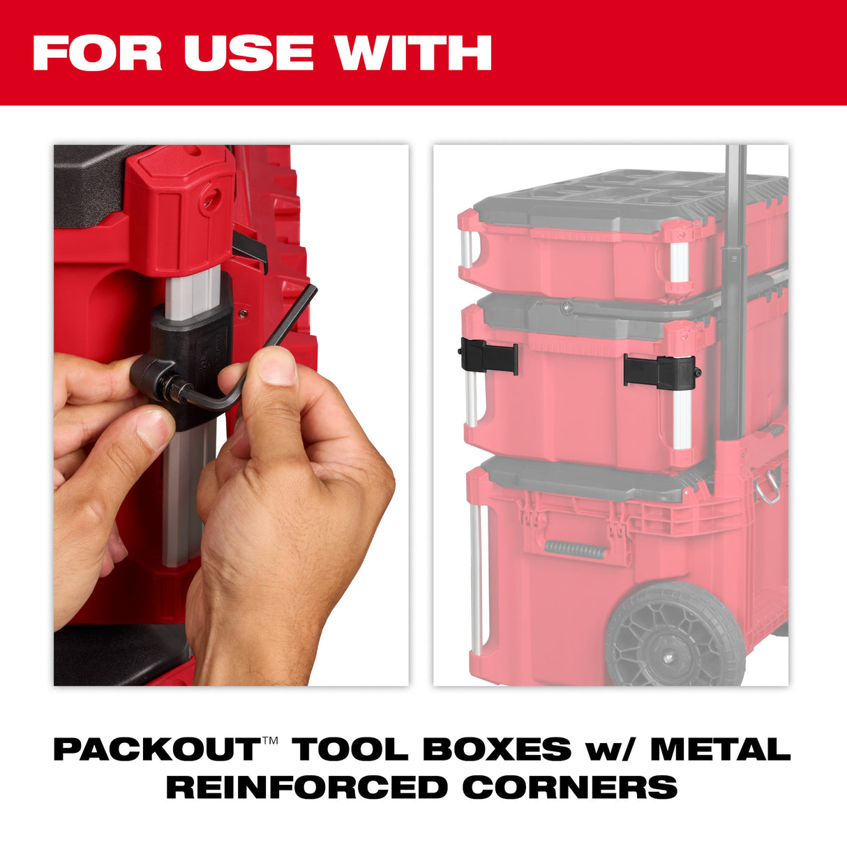 Milwaukee 48-22-8607 PACKOUT™ Tool Box Long Tool Holder Attachment