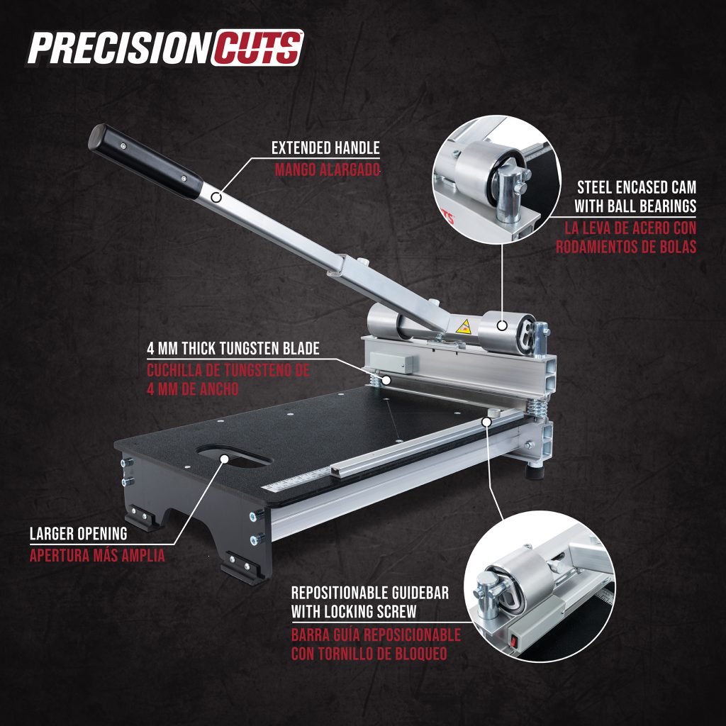 Roberts 10-942 13" PRECISIONCUTS™ PRO MULTI-FLOOR CUTTER