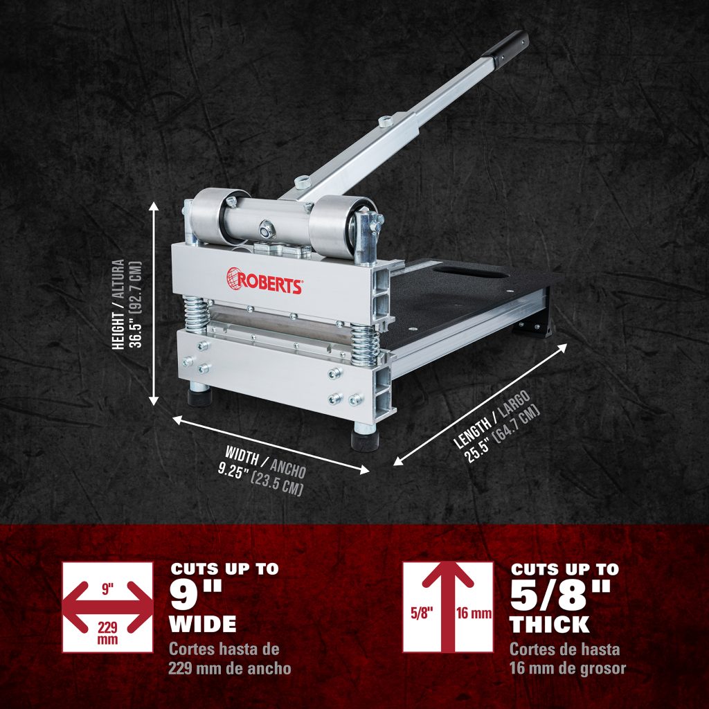 Roberts 10-911 9" PRECISIONCUTS™ PRO MULTI-FLOOR CUTTER