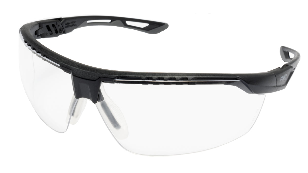 PYRAMEX TruFlex Half Frame Clear Lens Safety Glasses With H2X Anti-fog