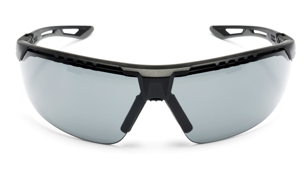 PYRAMEX TruFlex Half Frame Grey Lens Safety Glasses With H2X Anti-fog