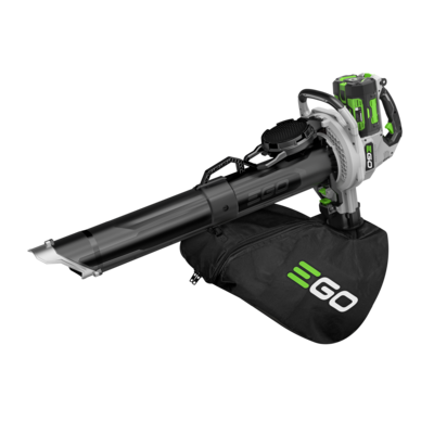 EGO LV5005 POWER+ Leaf Vacuum and Mulcher with 500 CFM Blower, Includes 6.0Ah Battery and 320W Charger