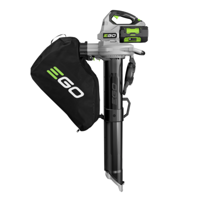 EGO LV5005 POWER+ Leaf Vacuum and Mulcher with 500 CFM Blower, Includes 6.0Ah Battery and 320W Charger