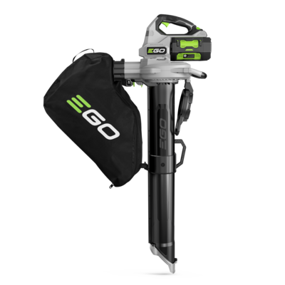 EGO LV5005 POWER+ Leaf Vacuum and Mulcher with 500 CFM Blower, Includes 6.0Ah Battery and 320W Charger