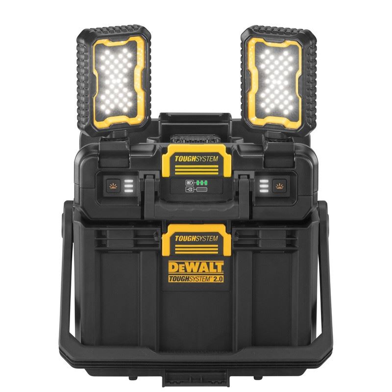 DEWALT DWST08060 TOUGHSYSTEM 2.0 ADJUSTABLE WORK LIGHT WITH STORAGE