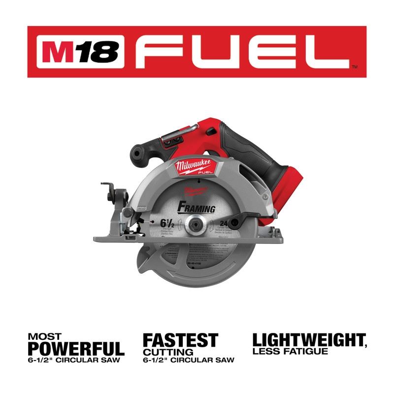 Milwaukee 2833-20 M18 FUEL 6-1/2in Circular Saw (Tool Only)