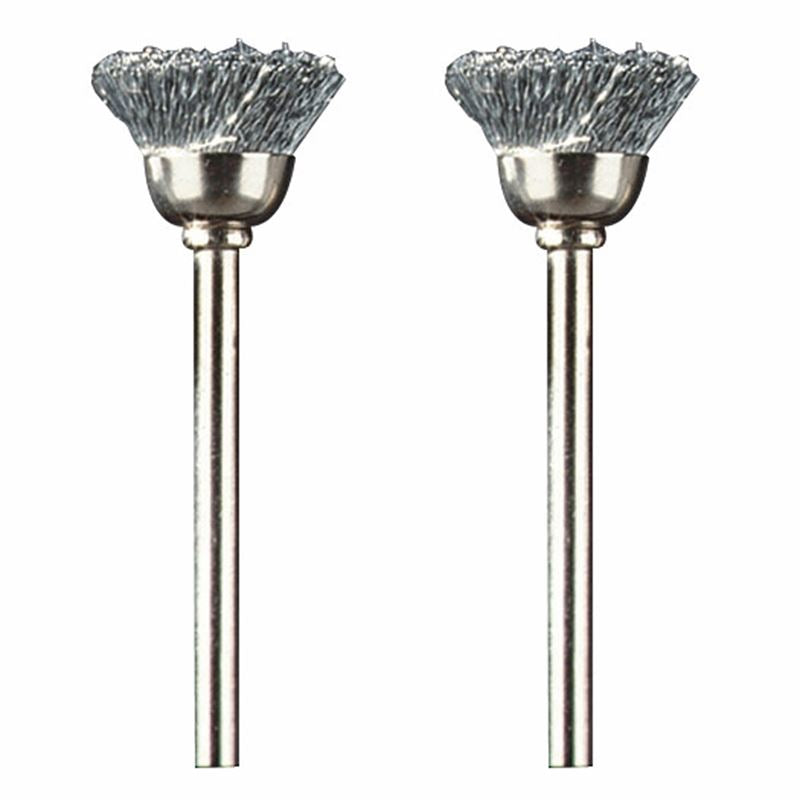 Dremel | 442-02 1/2 In. Carbon Steel Brushes (2 Pack)