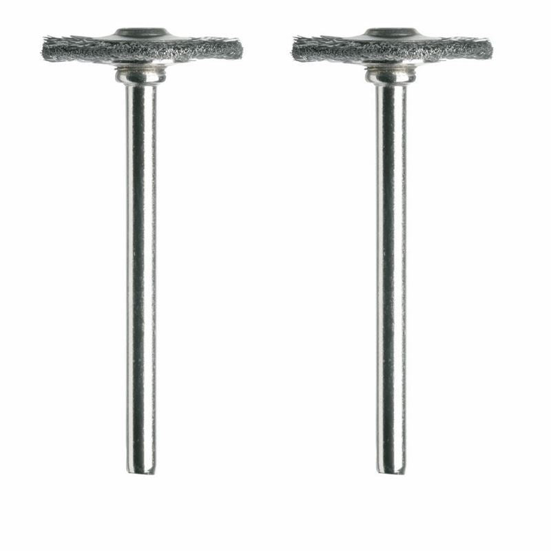 Dremel | 428-02 3/4 In.. Carbon Steel Brushes (2 Pack)