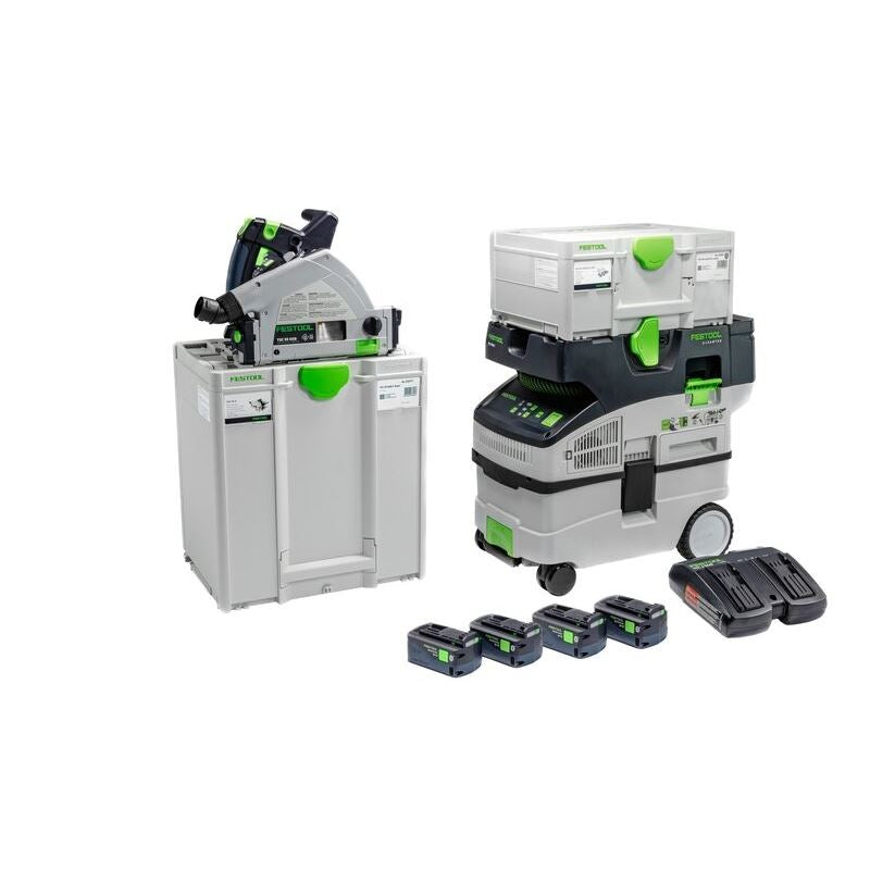 FESTOOL 578211 CTC MIDI and TSC55 18V Combo Kit