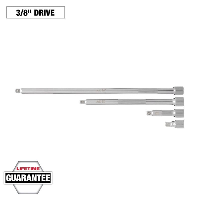 Milwaukee 48-22-9341 4pc 3/8in Drive Extension Set