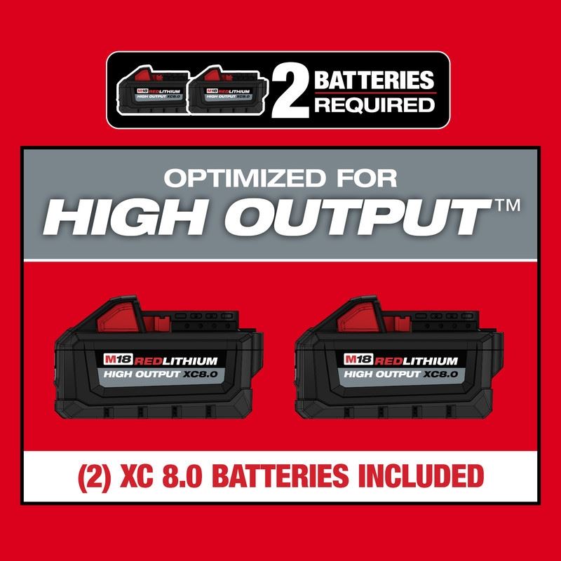 Milwaukee 3006-22 M18 FUEL 17in Dual Battery String Trimmer Kit