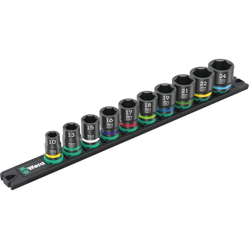 Wera 05005451001 9607 Magnetic rail B Impaktor 1, 10 pieces
