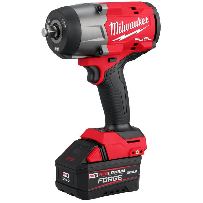 Milwaukee 2967-21F 1/2in High Torque Impact Wrench w/ Friction Ring REDLITHIUM? FORGE Kit