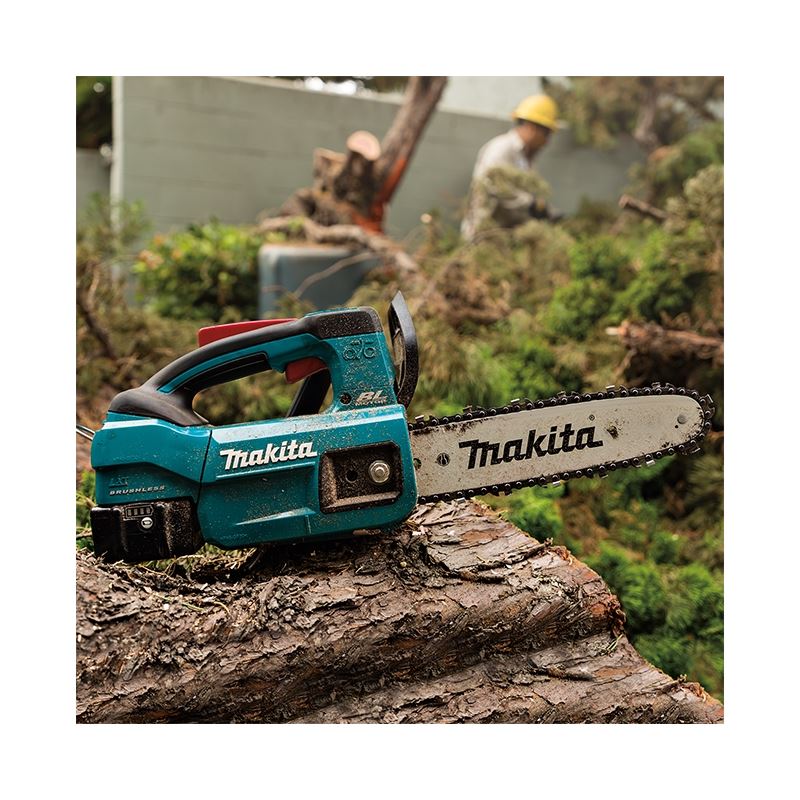 Makita DUC254RT 18V LXT Brushless 10in Top Handle Chainsaw Kit