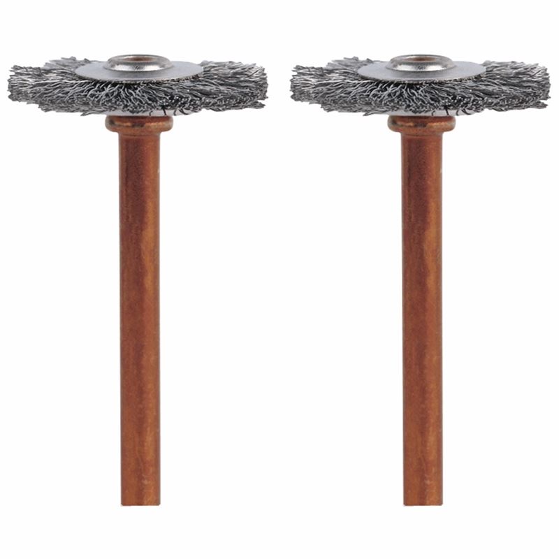 Dremel | 530-02 3/4 In. Stainless Steel Brushes (2 Pack)