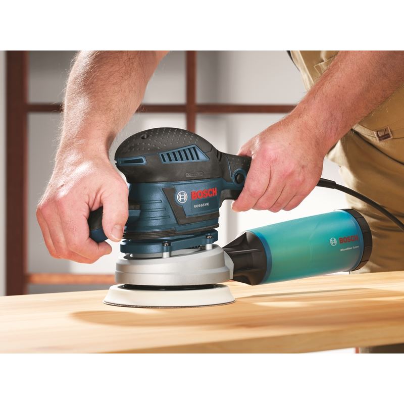 Bosch ROS65VC-6 6" Rear-Handle Random Orbit Sander with Vibration Control