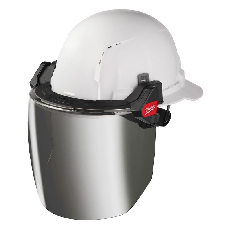 Milwaukee 48-73-1437 10pk Mirrored Face Shield Replacement Lenses (Helmet & Hard Hat Frame)