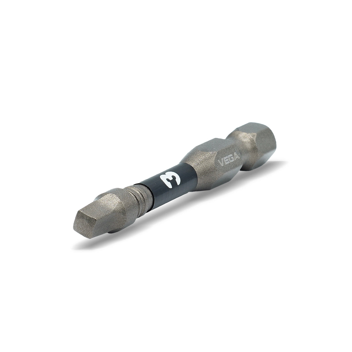 Impactech Square #3 Power Bit x 2" - Carded 5pc