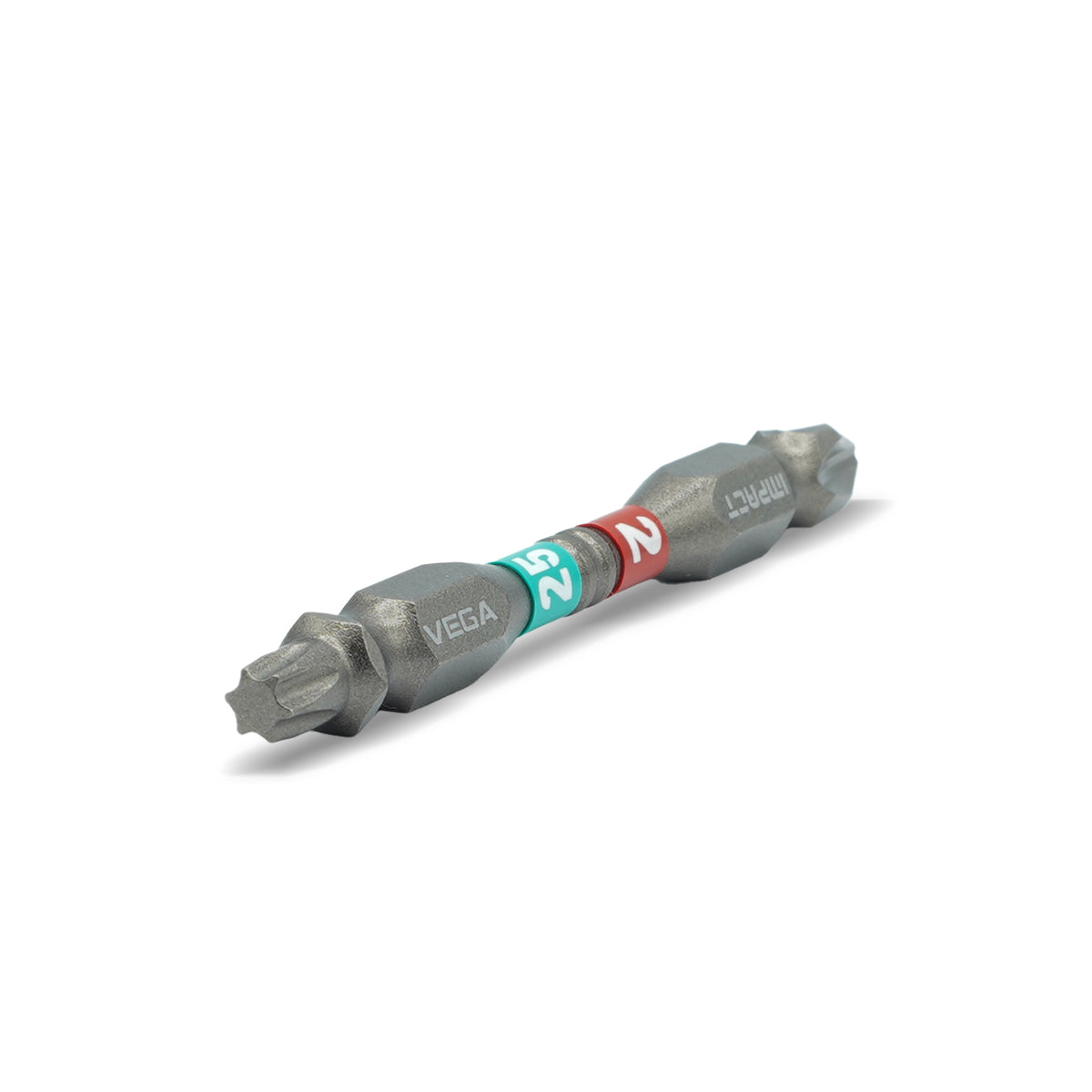 Impactech P2 + T25 Double End Power Bit x 2-9/16" - Carded 3pc
