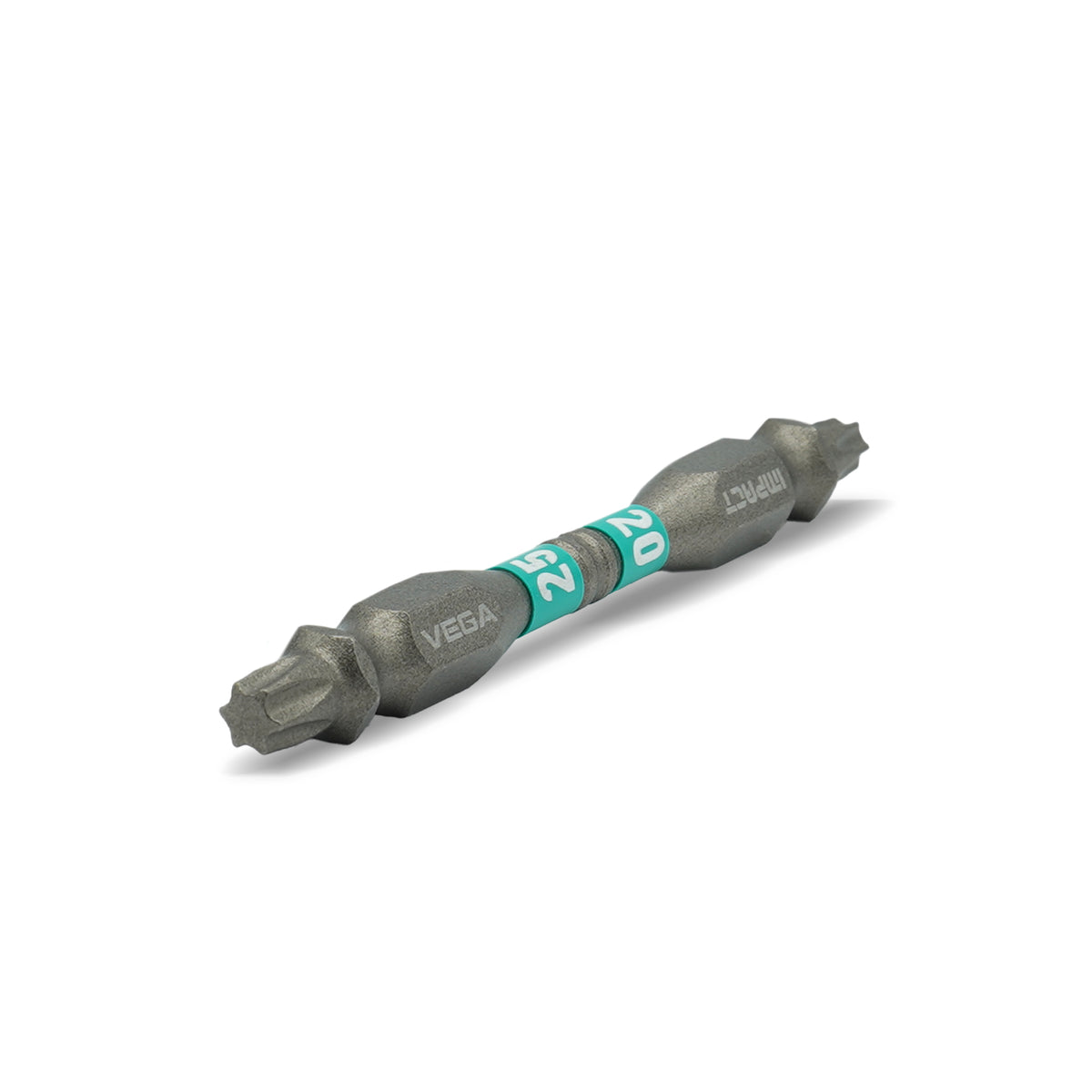 Impactech T20 + T25 Double End Power Bit x 2-9/16" - Carded 3pc