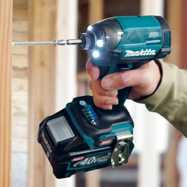 Makita TD002GZ01 40Vmax XGT Brushless 1/4" Impact Driver, Tool Only