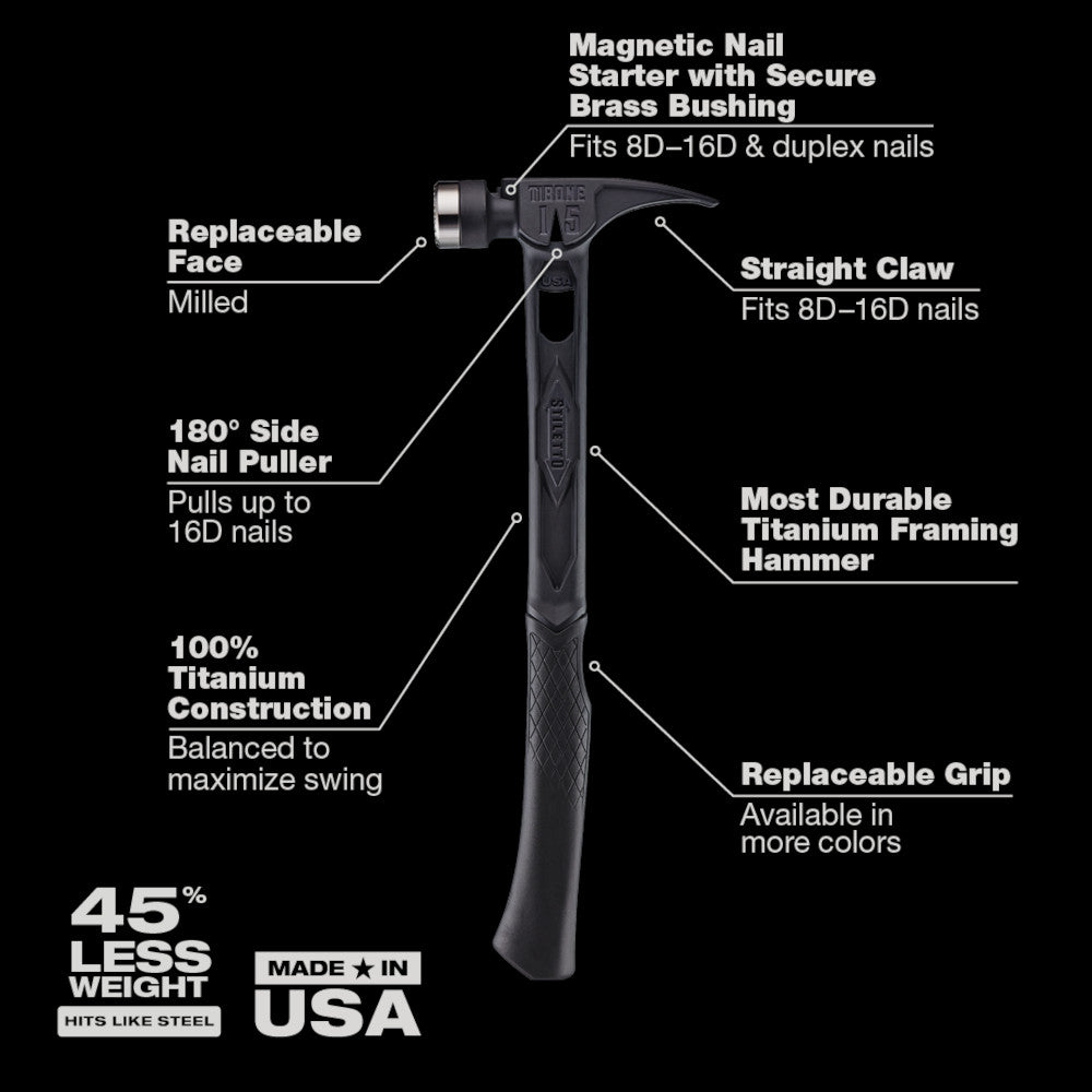 STILETTO TiBone Limited Edition Hammers