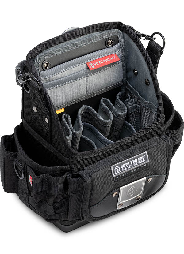 Veto Pro Pac TP6B BLACKOUT Compact Open Top Tool Bag