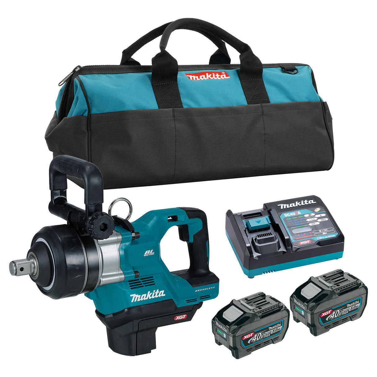 Makita 1" Impact wrench kit on white background