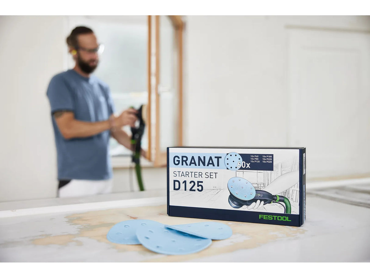 FESTOOL 578668 D125 GR-Set Grit Abrasives Granat
