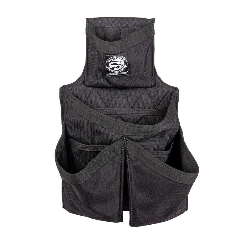 BADGER 441030 Carpenter Fastener Side by Side Bag - Black - Mississauga Hardware Centre Inc
