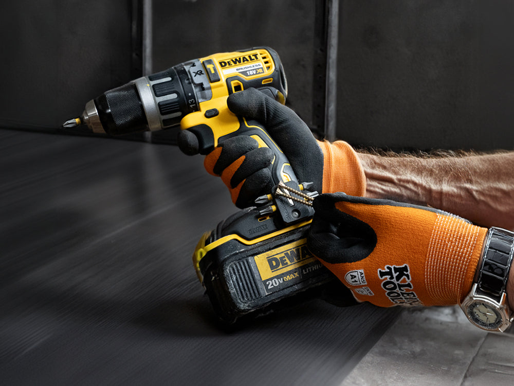 StealthMount BH-DW-S-YLW Stubby Magnetic Bit Holder for Dewalt XR & Flexvolt Tools (3 Pack) Yellow