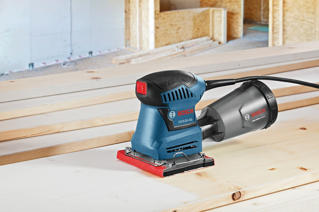 Bosch 2 - Tool Combo Kit with 5 In. Single - Speed Palm Random Orbit Sander/Polisher and 1/4 - Sheet Orbital Finishing Sander - Mississauga Hardware Centre Inc