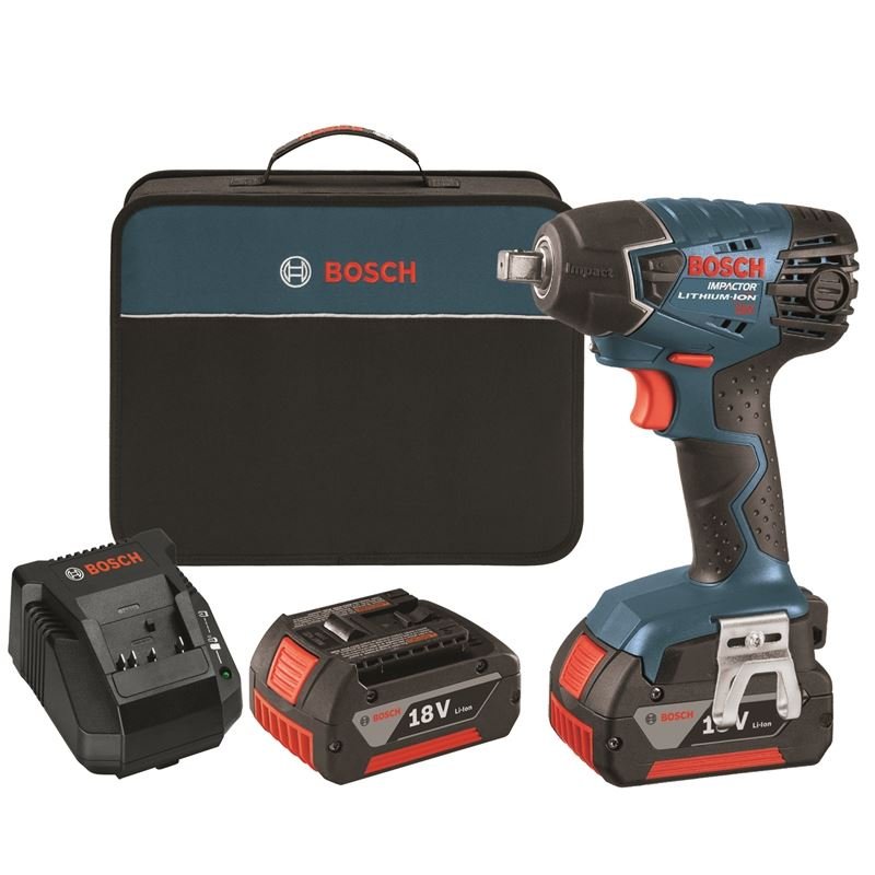 Bosch | 24618 - 01 18V Impact Wrench W/Fat Packs | BFP - Mississauga Hardware Centre Inc