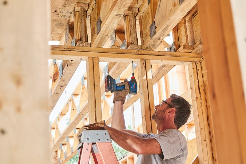 Bosch GDX18V - 1860CB15 18V Connected - Ready Two - In - One 1/4 In. and 1/2 In. Bit/Socket Impact Driver/Wrench Kit with (1) CORE18V 4 Ah Advanced Power Battery - Mississauga Hardware Centre Inc