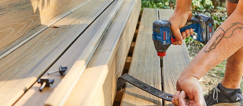 Bosch GDX18V - 1860CB15 18V Connected - Ready Two - In - One 1/4 In. and 1/2 In. Bit/Socket Impact Driver/Wrench Kit with (1) CORE18V 4 Ah Advanced Power Battery - Mississauga Hardware Centre Inc