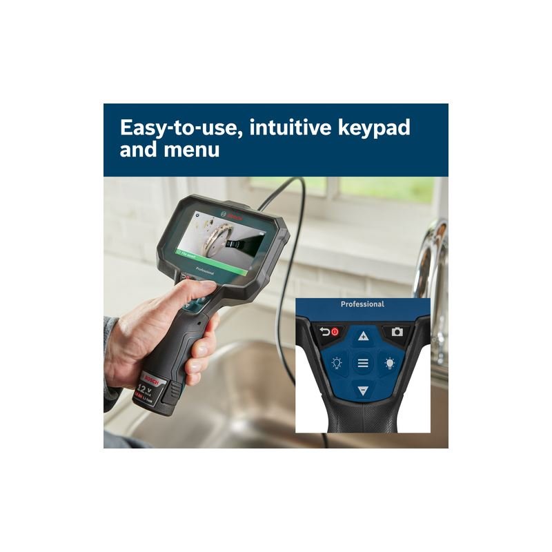 Bosch | GIC4 - 23C 12V Max Connected 5 Ft. Handheld Inspection Camera - Mississauga Hardware Centre Inc