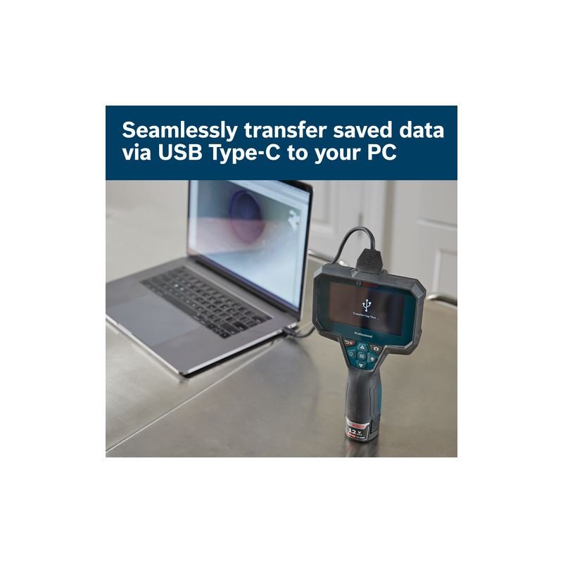 Bosch | GIC4 - 23C 12V Max Connected 5 Ft. Handheld Inspection Camera - Mississauga Hardware Centre Inc