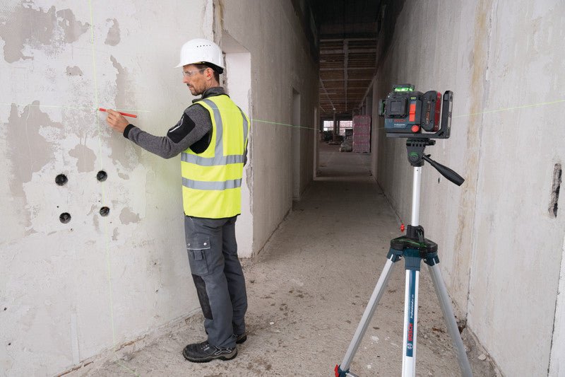 Bosch GLL330 - 80CGL 18V 360º Connected Green - Beam Three - Plane Leveling and Alignment Laser with (1) 4 Ah Battery - Mississauga Hardware Centre Inc
