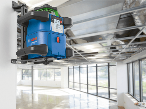 Bosch GRL4000 - 90CHVGK 18V REVOLVE4000 Connected Green - Beam Self - Leveling Horizontal/Vertical Rotary Laser Kit with (1) CORE18V® 4 Ah Advanced Power Battery - Mississauga Hardware Centre Inc