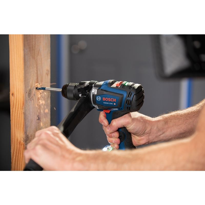 Bosch GSB18V - 1330CB14 PROFACTOR 18V Connected Ready 1/2 In. Hammer Drill/Driver Kit with (1) CORE 18V 8 Ah High Power Battery - Mississauga Hardware Centre Inc
