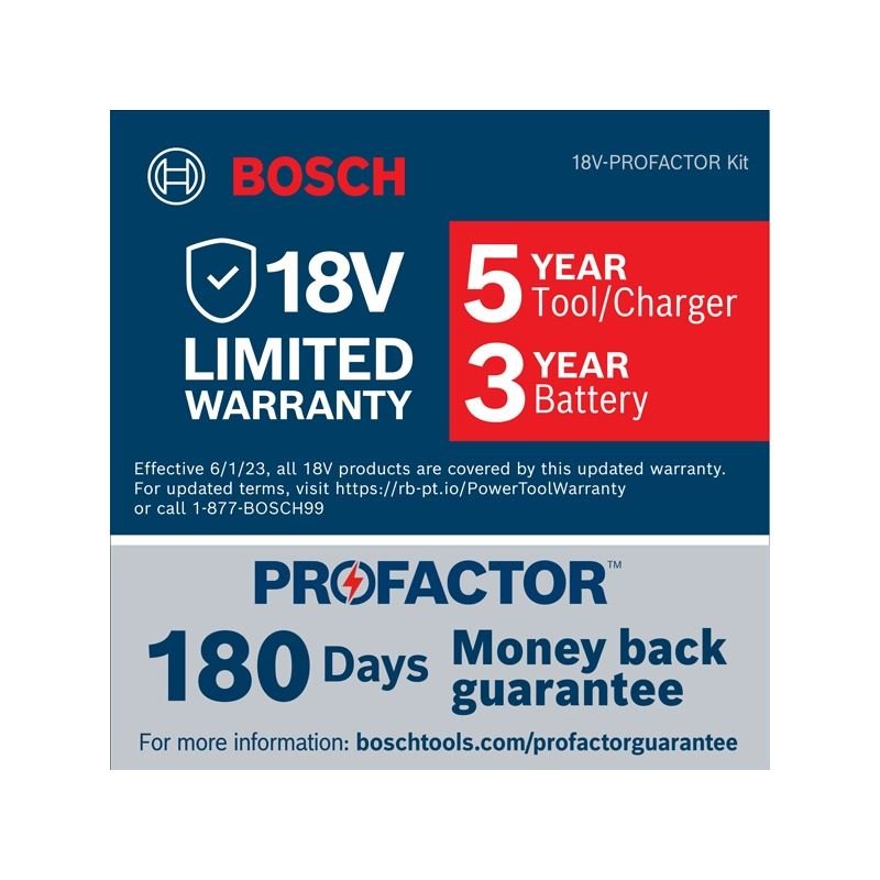 Bosch GSB18V - 1330CB14 PROFACTOR 18V Connected Ready 1/2 In. Hammer Drill/Driver Kit with (1) CORE 18V 8 Ah High Power Battery - Mississauga Hardware Centre Inc