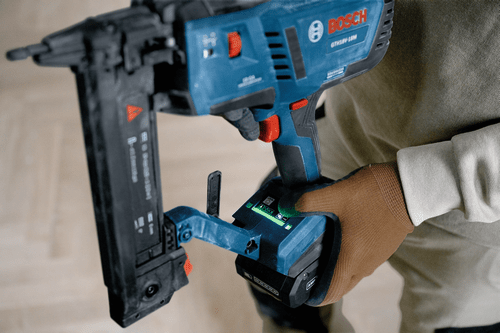 BOSCH GTH18V - 18MN Professional 18V Brushless 18 - Gauge Narrow Crown Stapler (Bare Tool) - Mississauga Hardware Centre Inc