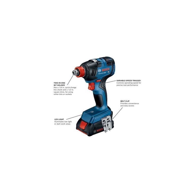 Bosch GXL18V - 601B25 18V 6 - Tool Combo Kit - Mississauga Hardware Centre Inc