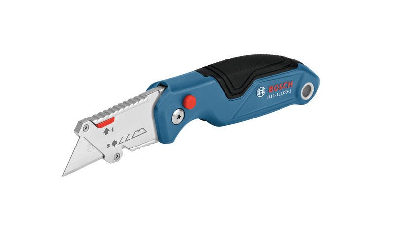 Bosch H11 - 11100 - 1 Folding Utility Knife - Mississauga Hardware Centre Inc