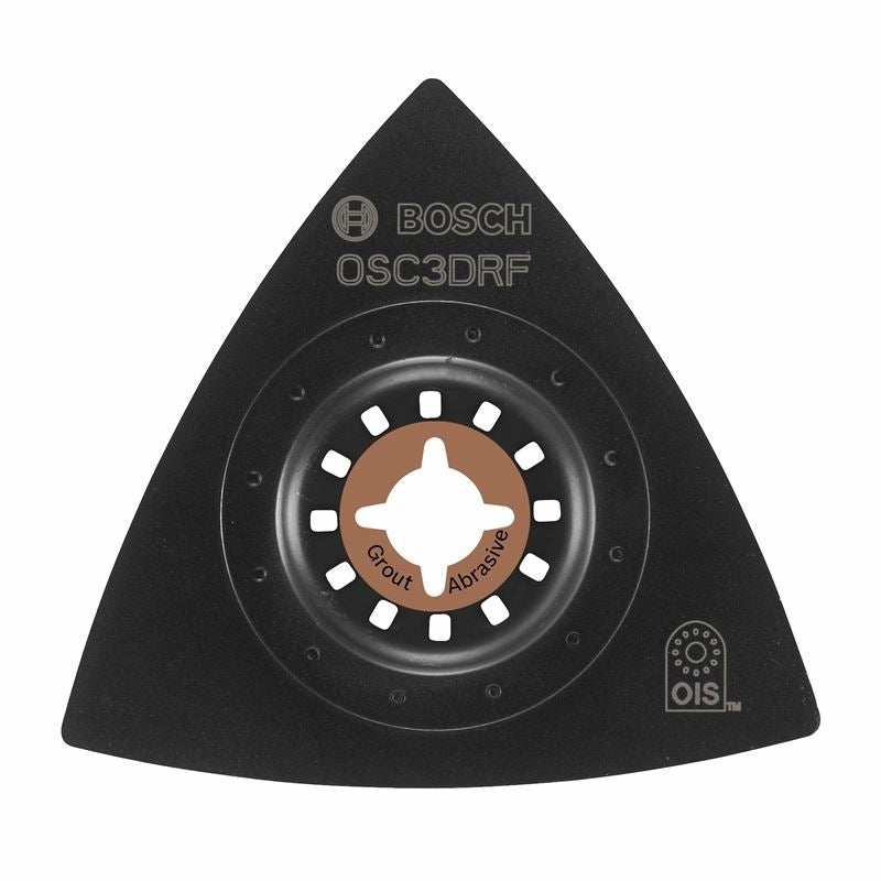 Bosch | OSC3DRF 3 In. Kerf Multi - Tool Carbide/Grit Delta Rasp Grinding Blade - Mississauga Hardware Centre Inc