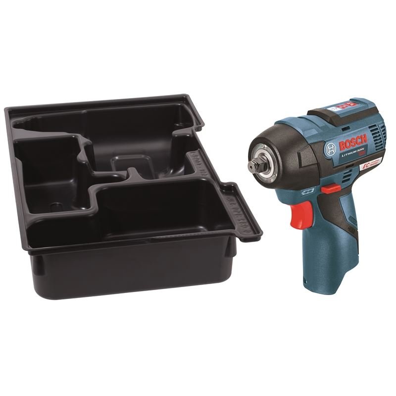 Bosch | PS82BN 12V Max EC Brushless 3/8 In. Impact Wrench with Exact - Fit Insert Tray - Mississauga Hardware Centre Inc