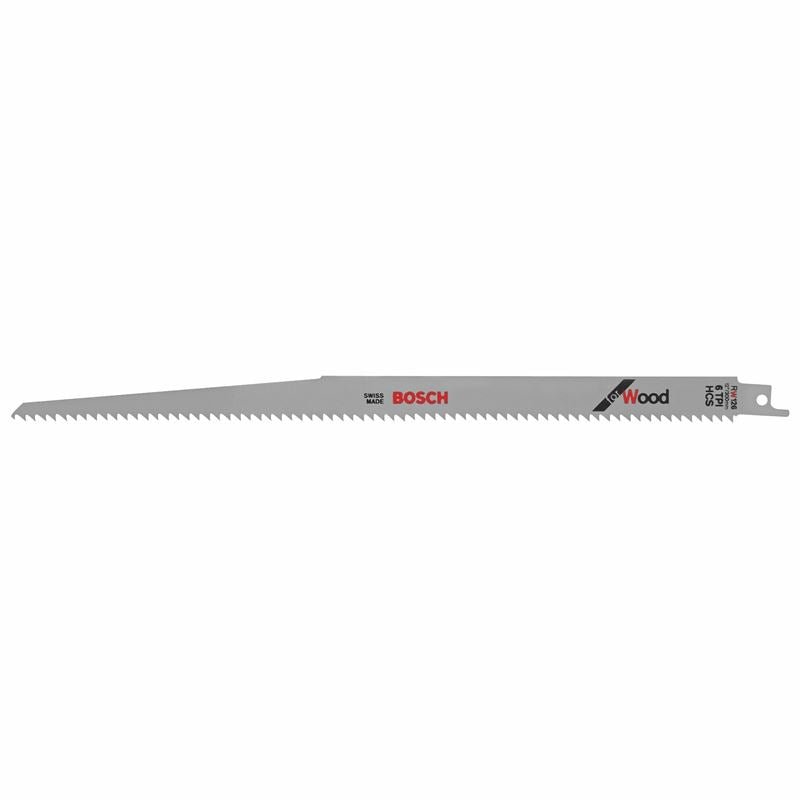 Bosch | RW126 12" 6 TPI Wood Cutting Reciprocating Saw Blades - Mississauga Hardware Centre Inc