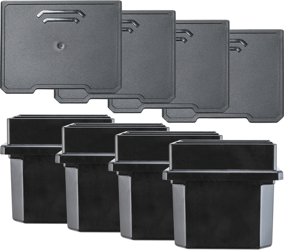 Makita MAKTRAK™ Upper Bin and Divider Set, Deep Standard - 4PK