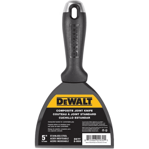 DEWALT LVDXTT-2-505 5" S/S Joint Knife w/Composite Handle